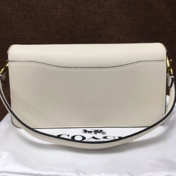 COACH Polished Pebble Tabby Chain Clutch Bag - Picture 3 of 13